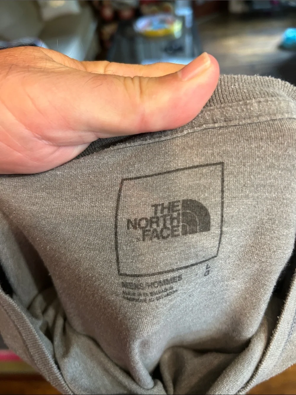 The North Face Men's Short Sleeve Crew Tee - Gray